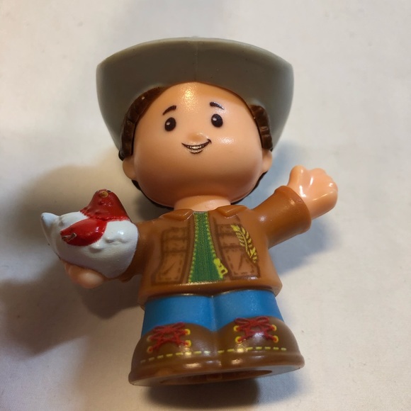 Lot of 11 Fisher-Price Little People 2012-2018 Mattel Farmer, Fireman with cat - Picture 9 of 13